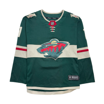 NHL Minnesota Wild Zach Parise Hockey Jersey Green