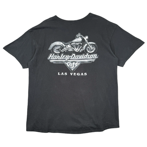 Vintage Harley Davidson Live Hard Ride Easy Tee Black | Vintage Clothing Store Canada