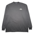 Vintage Stussy Golden 8 Ball L/S Tee Black