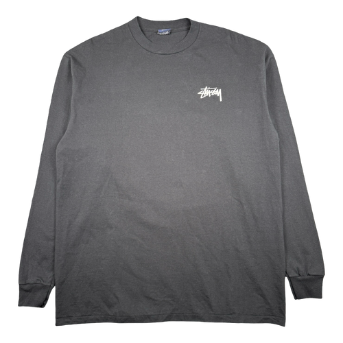 Vintage Stussy Golden 8 Ball L/S Tee Black | Vintage Clothing Store Canada