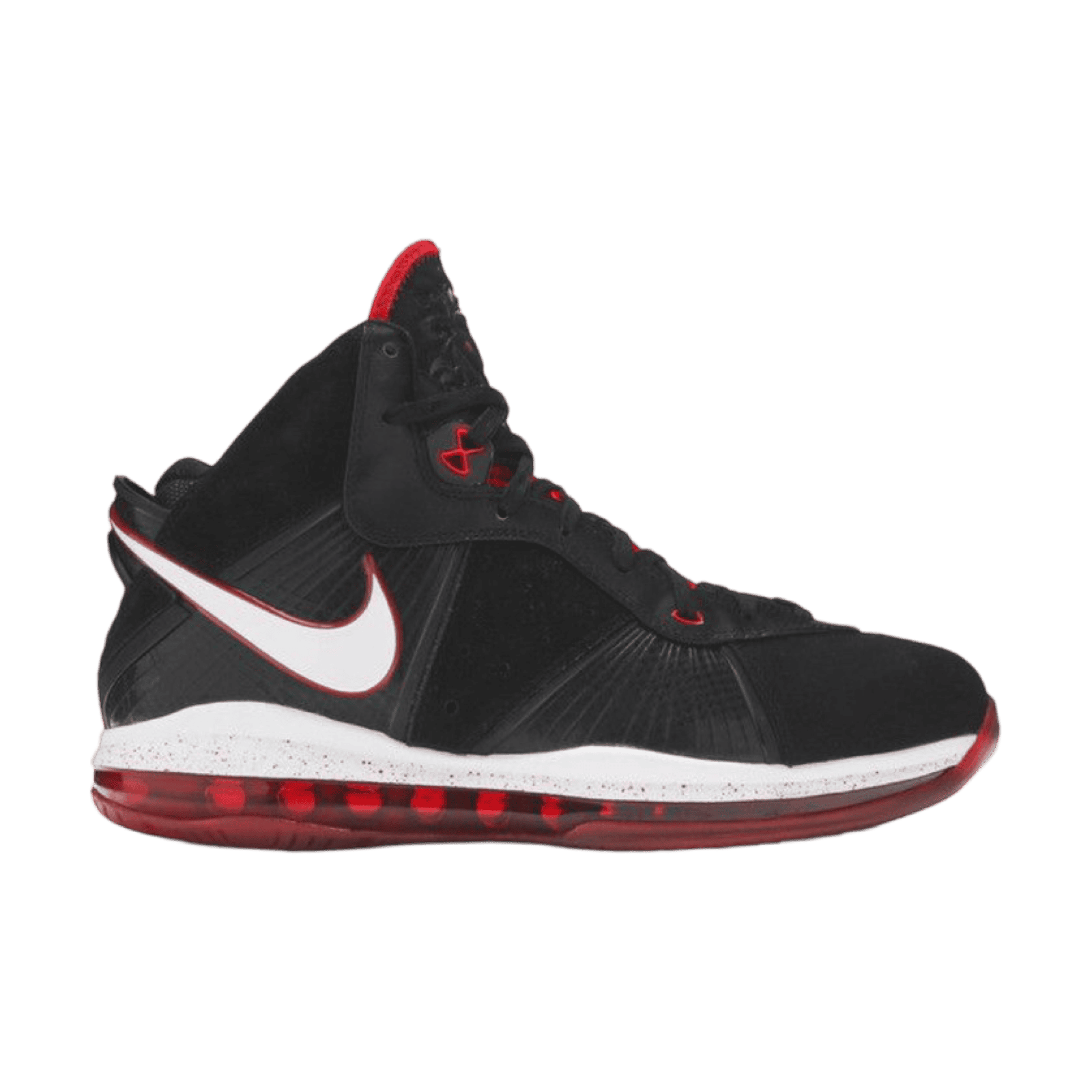 Nike LeBron 8 Black White Red