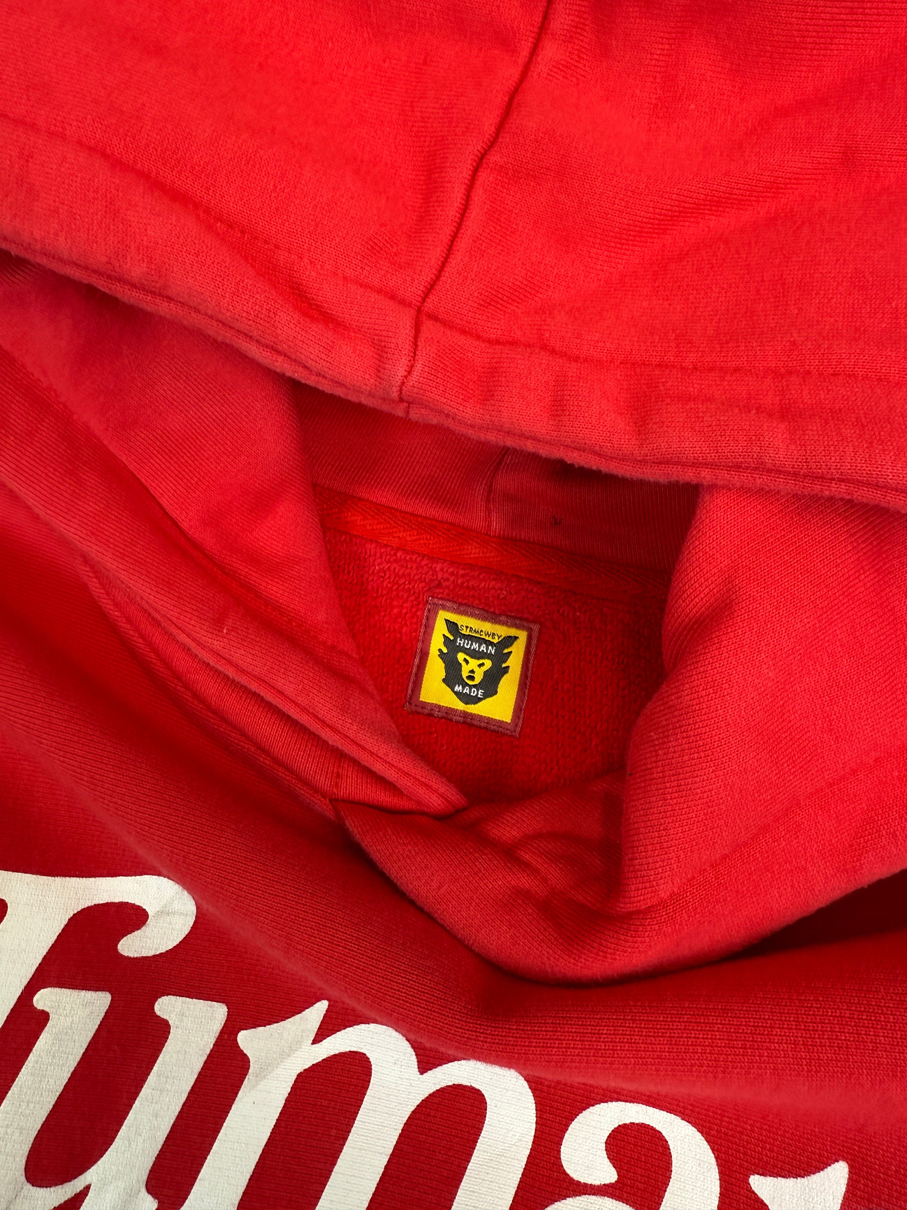 Human Made x Girls Don’t Cry Logo Hoodie Red (USED)