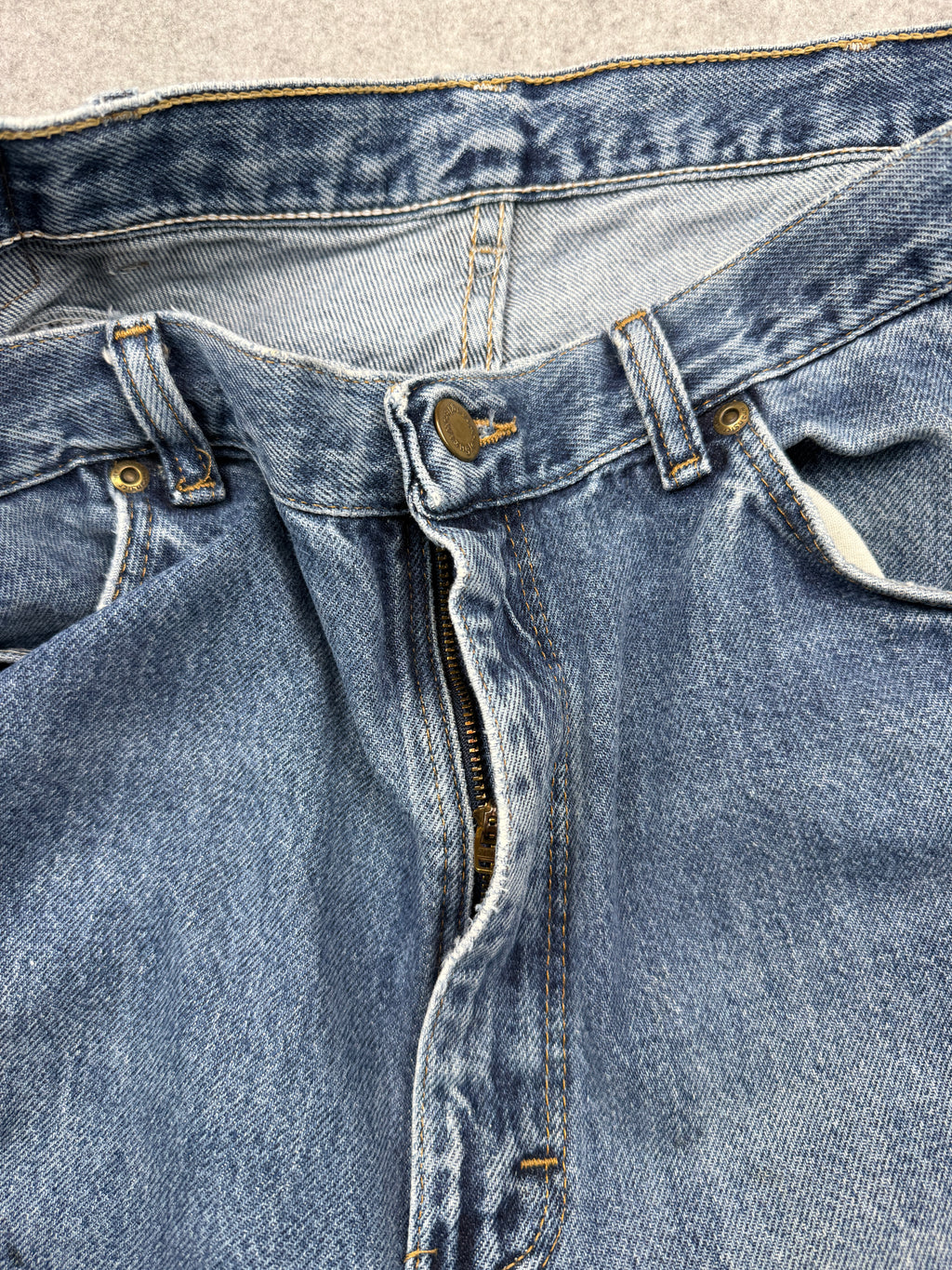 Vintage Wrangler Distressed Denim Shorts