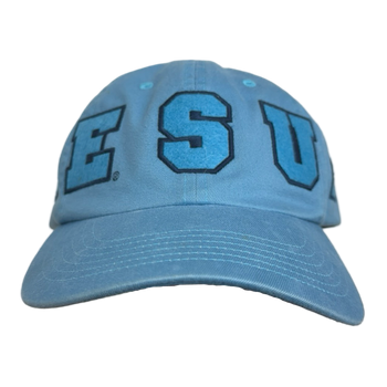 Supreme Spellout 6 Panel Hat Light Blue (USED)