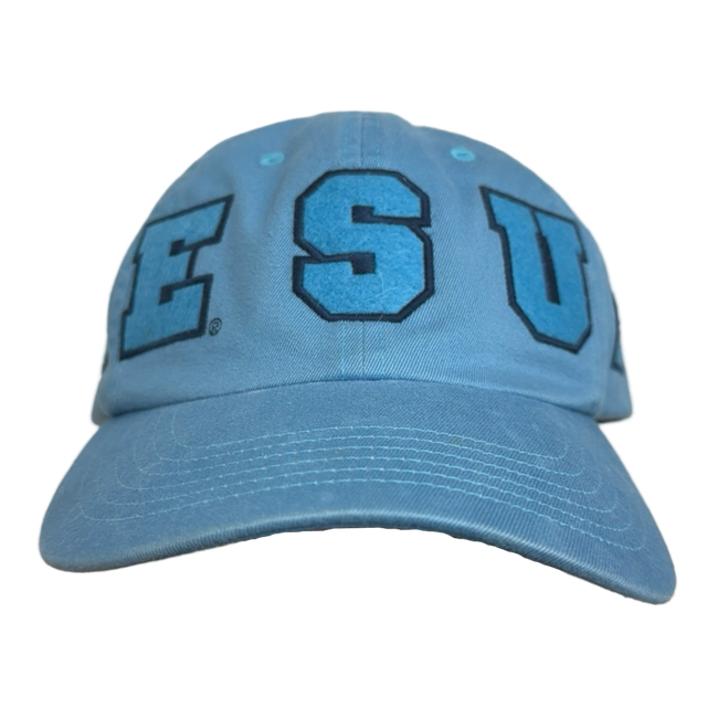 Supreme Spellout 6 Panel Hat Light Blue (USED)