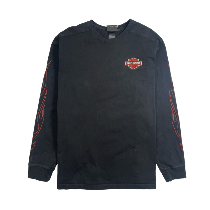 Vintage Harley Davidson Heavyweight L/S Tee Black | Vitnage Clothing Store Canada