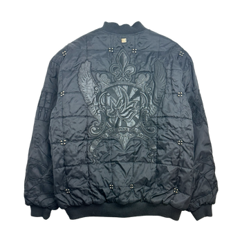 (XXL) Vintage Al Wissam ZIp-Up Jacket Black