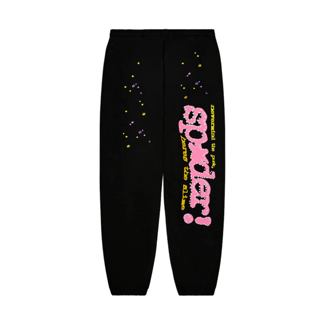 Sp5der P*NK V2 Sweatpant Black