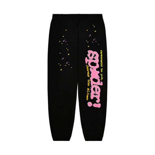 Sp5der P*NK V2 Sweatpant Black | Vintage Clothing Store Canada