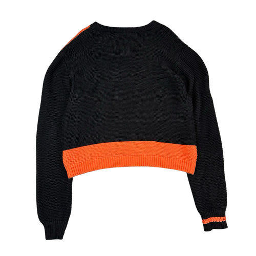 Women's Prada Two Tone Heavyweight Knit Black | Vintage Clothing Store Canada