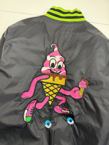 Billionaire Boys Club Ice Cream Varsity Jacket Black