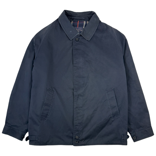 Vintage Burberry Harrington Jacket Black | Vintage Clothing Store Canada