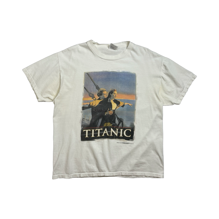 Vintage ‘96 Titanic Promo Tee White | Vitnage Clothing Store Canada