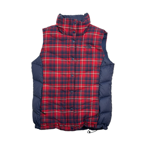 (M) The North Face Plaid Puffer vest | Vintage Clothing Store Canada