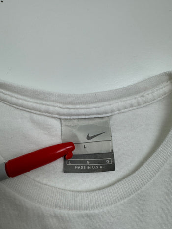 Vintage 2000s Nike Baseball Tee White