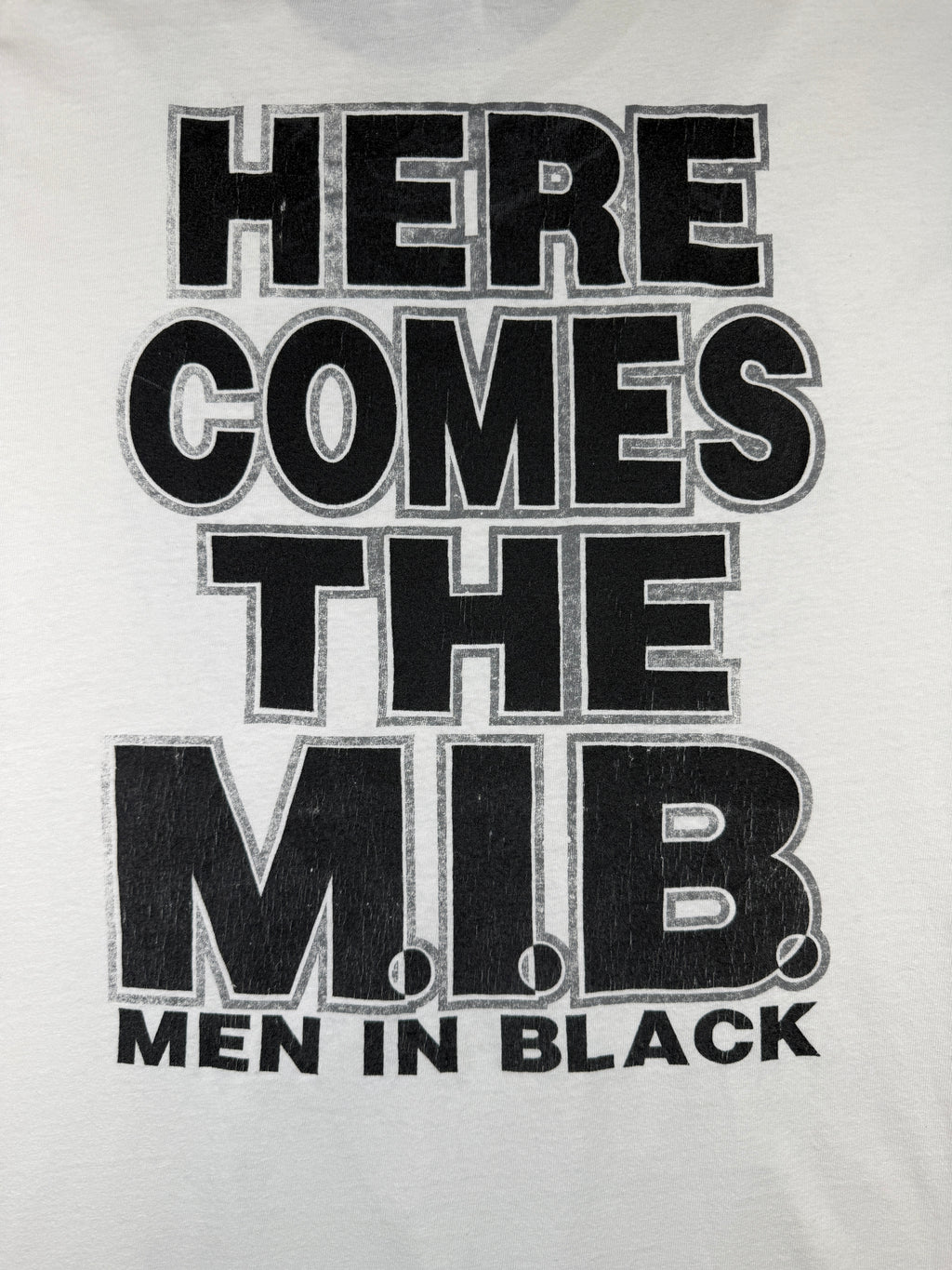 Vintage Oakland Raiders MIB Tee White