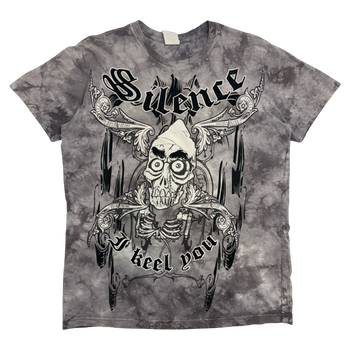2000s Silence I Keel You Tee Dark Grey