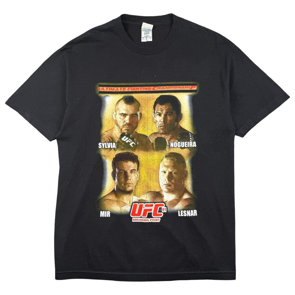 2008 UFC 81 Breaking Point Promo Tee Black