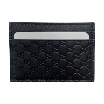 Gucci Monogram Card Holder Black