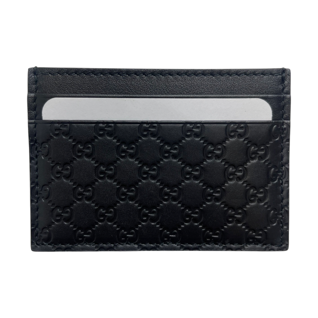 Gucci Monogram Card Holder Black