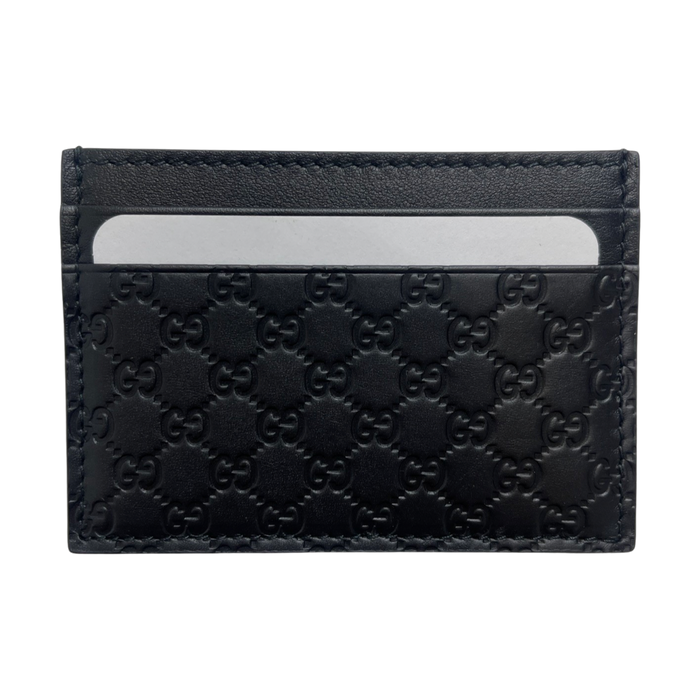 Gucci Monogram Card Holder Black | Vitnage Clothing Store Canada