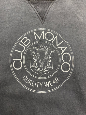 (XL) Vintage Club Monaco Sweatshirt Black