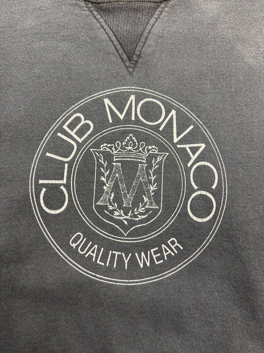 (XL) Vintage Club Monaco Sweatshirt Black | Vitnage Clothing Store Canada