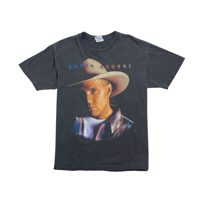 (M) Vintage '96 Garth Brooks Tour Tee Black | Vitnage Clothing Store Canada