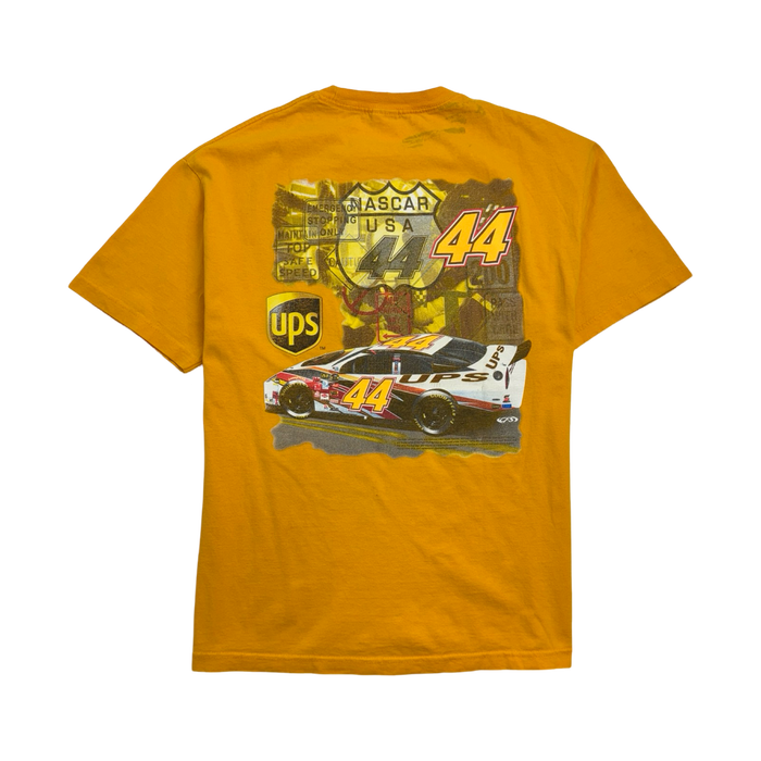 Vintage Dale Jarrett Racing Tee Yellow | Vitnage Clothing Store Canada