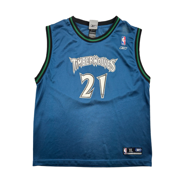 (M) Vintage NBA Timberwolves Kevin Garnet Jersey