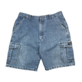 Wrangler Baggy Cargo Denim Shorts