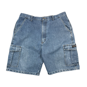 Wrangler Baggy Cargo Denim Shorts