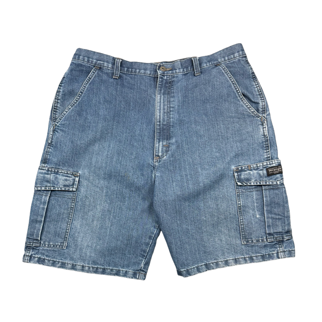 Wrangler Baggy Cargo Denim Shorts