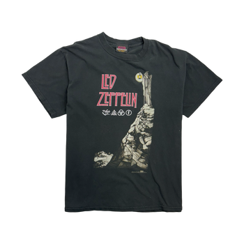 (L) Vintage '04 Led Zeppelin Band Tee Black