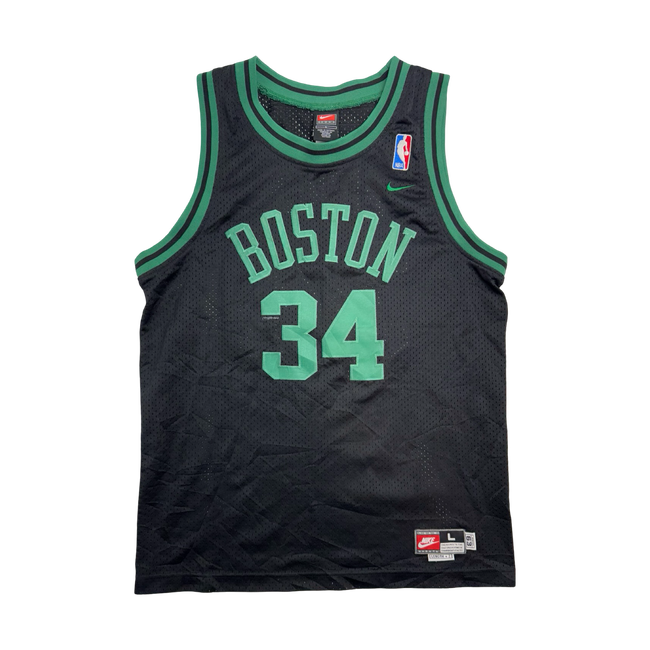 Vintage 2000s Nike Boston Celtics Paul Pierce Jersey Black