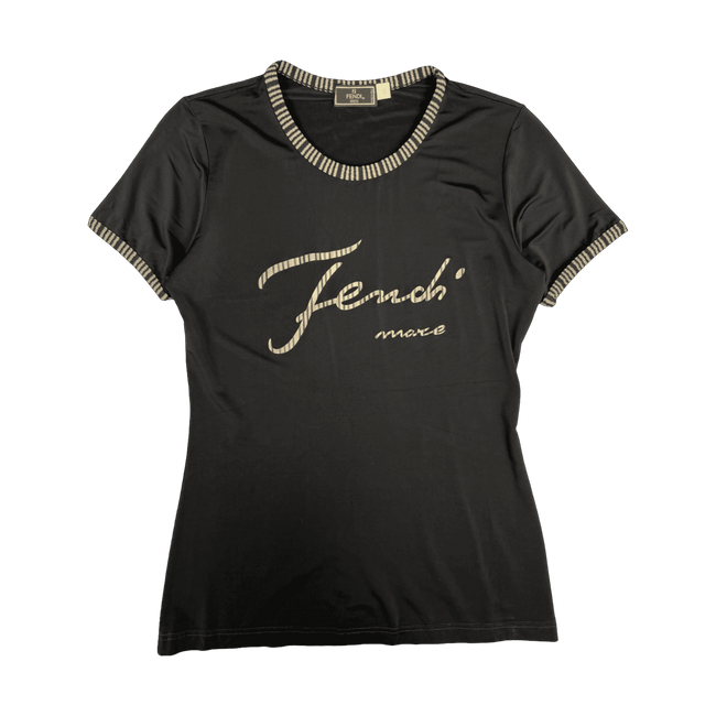 Women’s Fendi Rayon Shirt Top Black