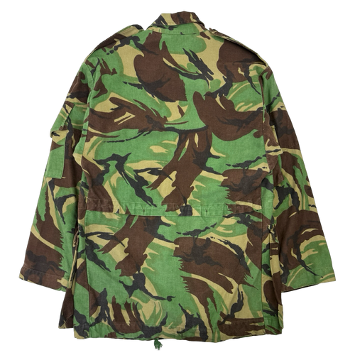 Smock Combat Army Issued Zip Up Light Jacket Green Camo | Vintage Clothing Store Canada