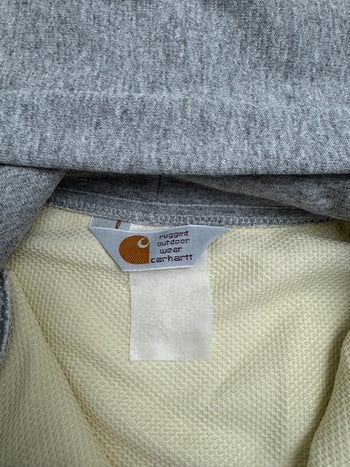 (M) Vintage Carhartt Zip-Up Hoodie Grey