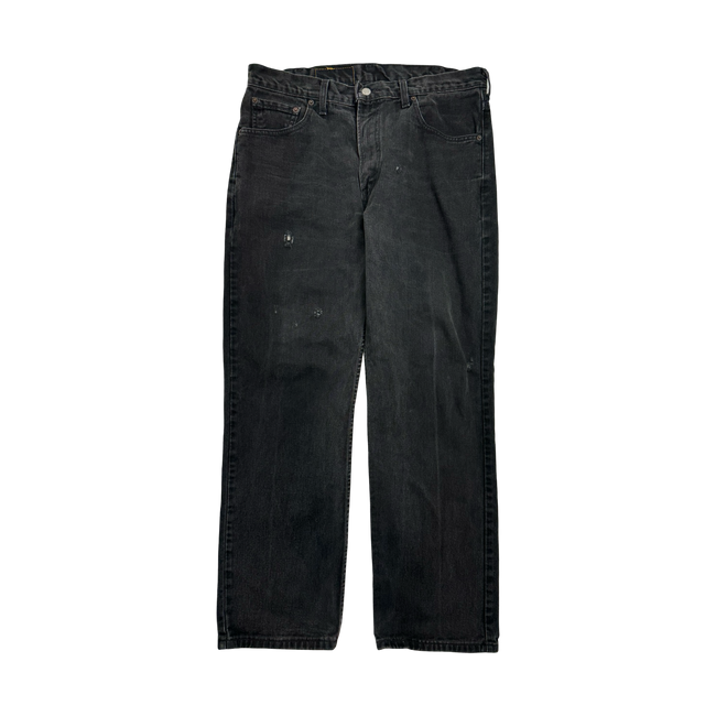 (34) Vintage Levis Denim Pants Black