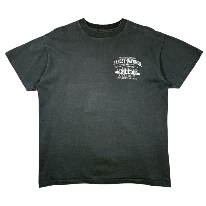 Vintage Harley Davidson 9th Annual River Run Tee Black | Vitnage Clothing Store Canada