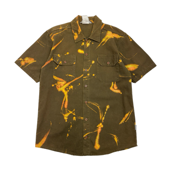 1990’s Carhartt Button-up Shirt Olive Green