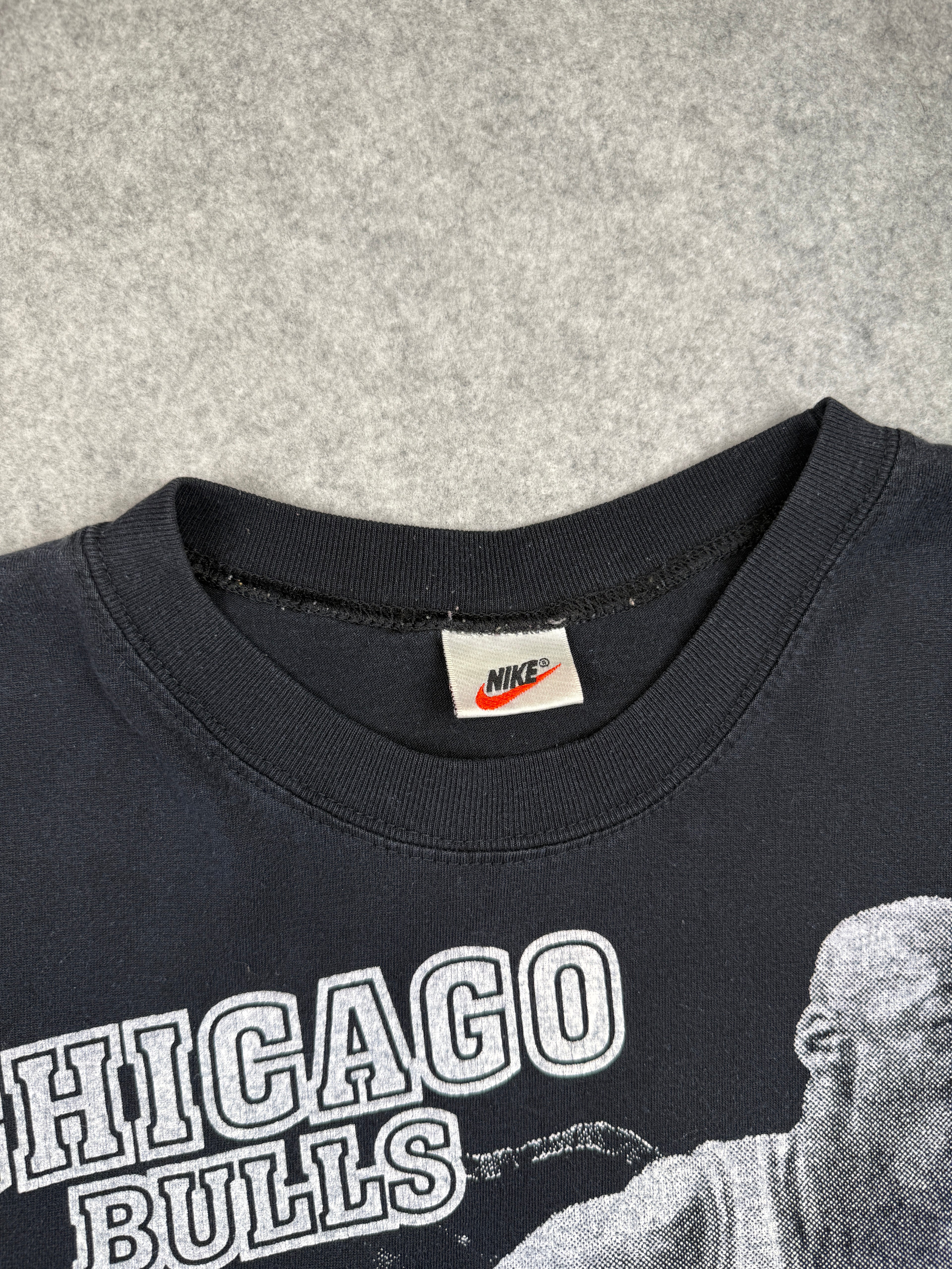 Bootleg Vintage Chicago Bulls Michael Jordan Electrified Tee Black