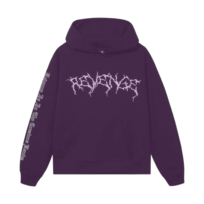 Revenge XXXTentacion Lighting Hoodie Purple | Vitnage Clothing Store Canada