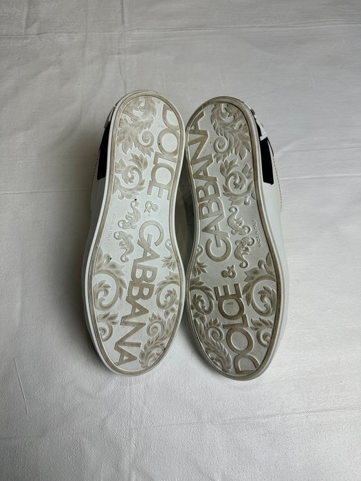 Dolce & Gabbana Portofino White Black (USED) | Vitnage Clothing Store Canada