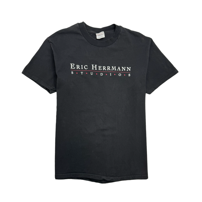 (L) Vintage 2000s Eric Herman Sturgis Tee Black