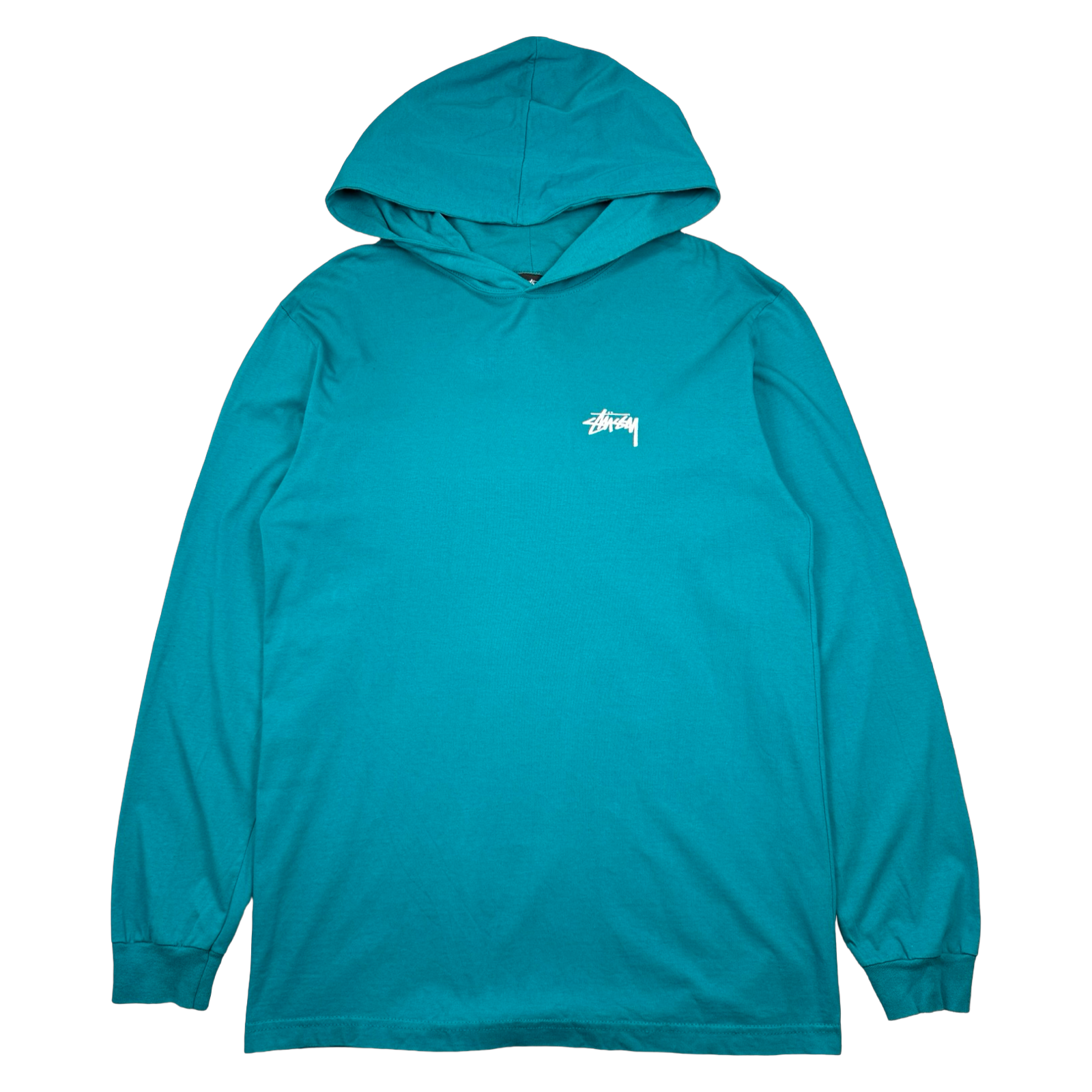 Stussy 8 Ball Lightweight Sweater Teal (USED)