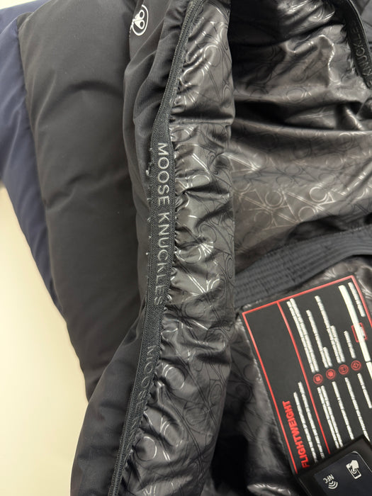 Moose Knuckles Bedstuy Puffer Jacket Navy (USED) | Vitnage Clothing Store Canada