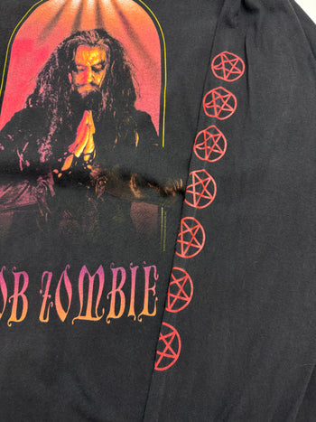 (L) Vintage 90s Rob Zombie L/S Tee Black