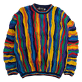 Vintage Tundra Coogi Style 3D Knit Multi