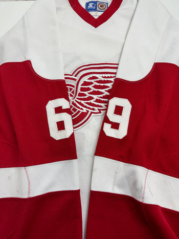 (XXL) NHL Detroit Red Wings Hockey Jersey White